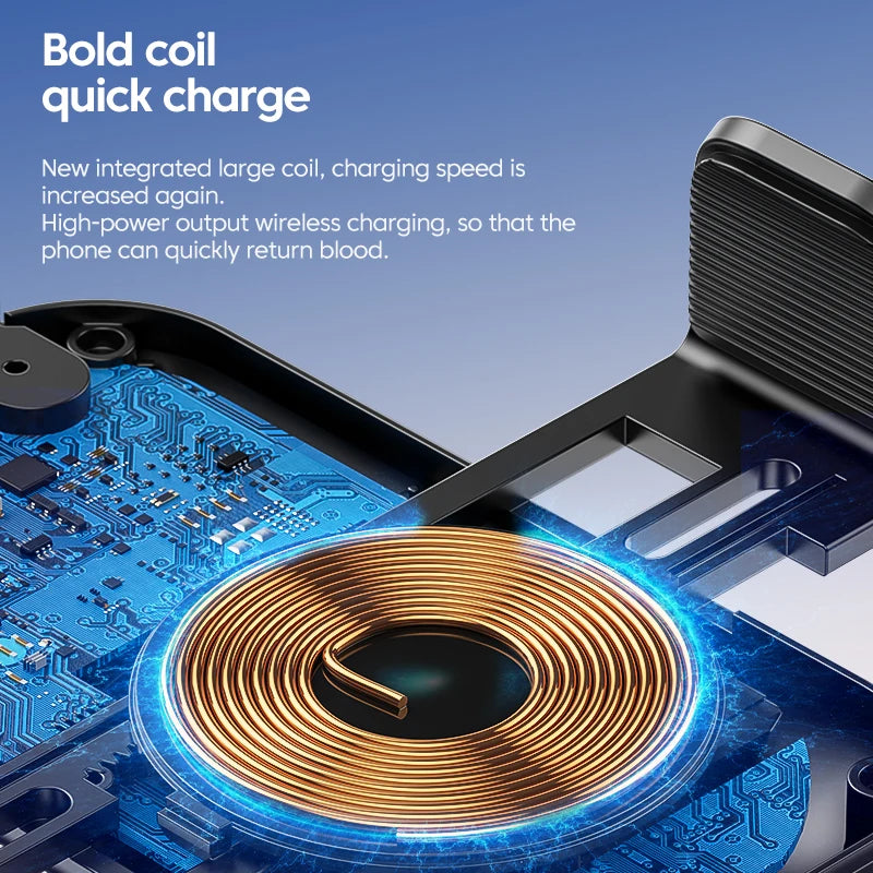 Universal Car Wireless Charger Auto Car Mount Phone Holder Stand 15W Fast Charging for Iphone Xiaomi Samsung Intelligent Sensing